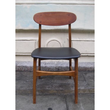 Teak & Beech Dining  Chairs